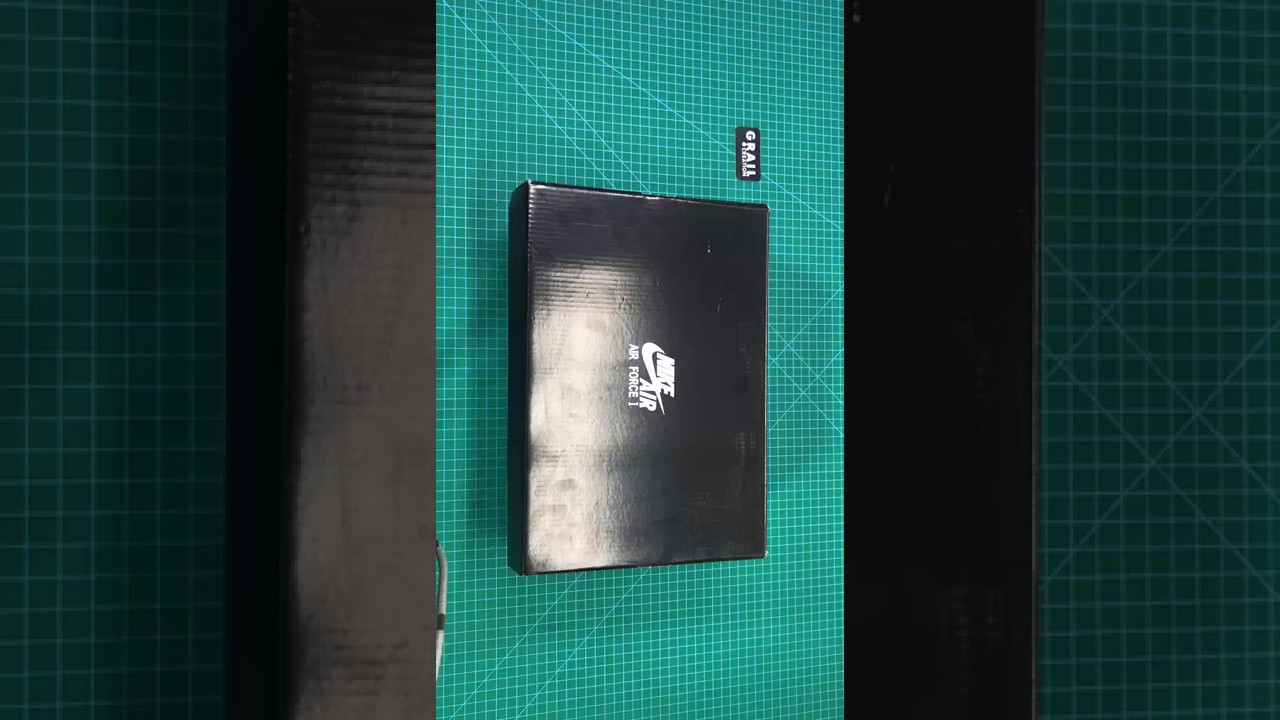 AF 1 Skeleton – Black