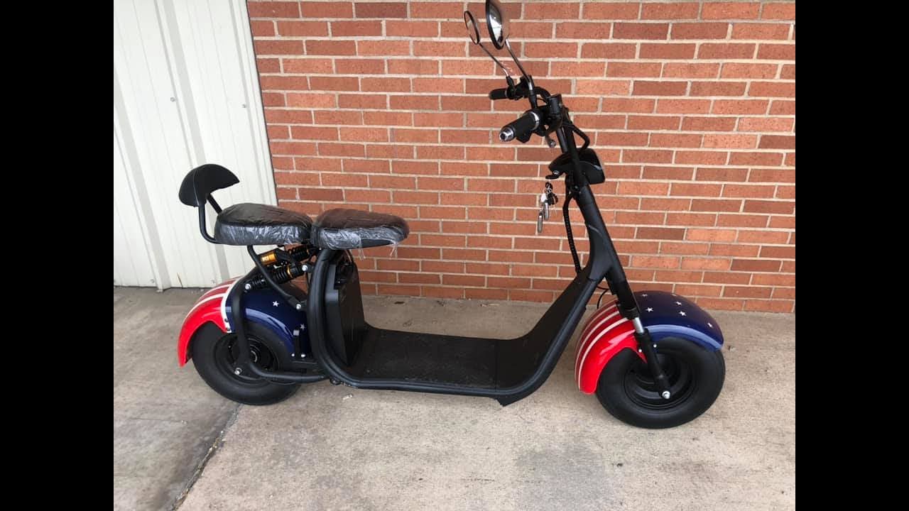 美品scooter × レアUNION FORCE WOW限定モデル SoverSky X7 2000w Fat Tire Electric Scooter Function Introduction