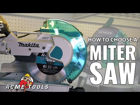 How to choose a miter saw