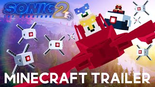 Sonic the Hedgehog 2 Trailer but it's Minecraft - [Sonic Movie 2] [Fan Made Trailer]