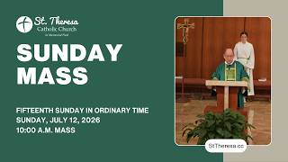 10:00 am Sunday Mass