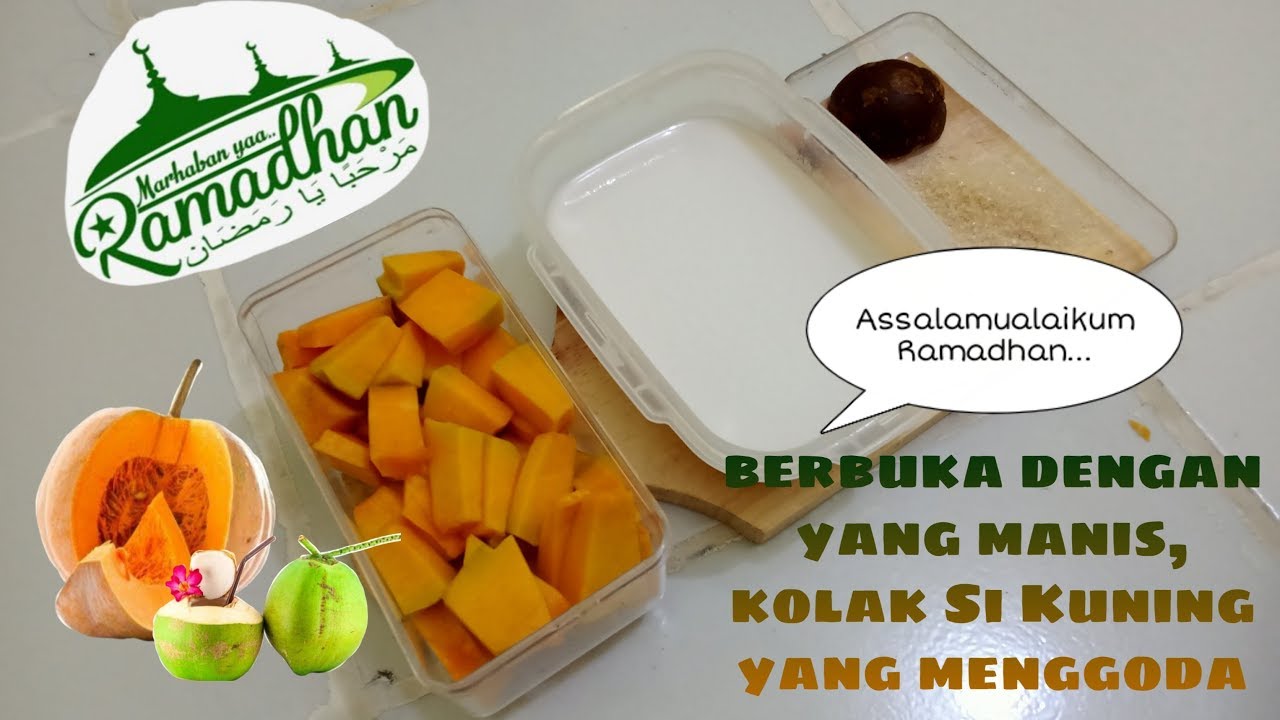 Resep Kolak Labu Kuning praktis cocok untuk berbuka puasa ...