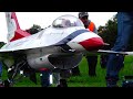 United States Air Force Thunderbirds RC Jet F-16 Scale Turbine Model close to the Original