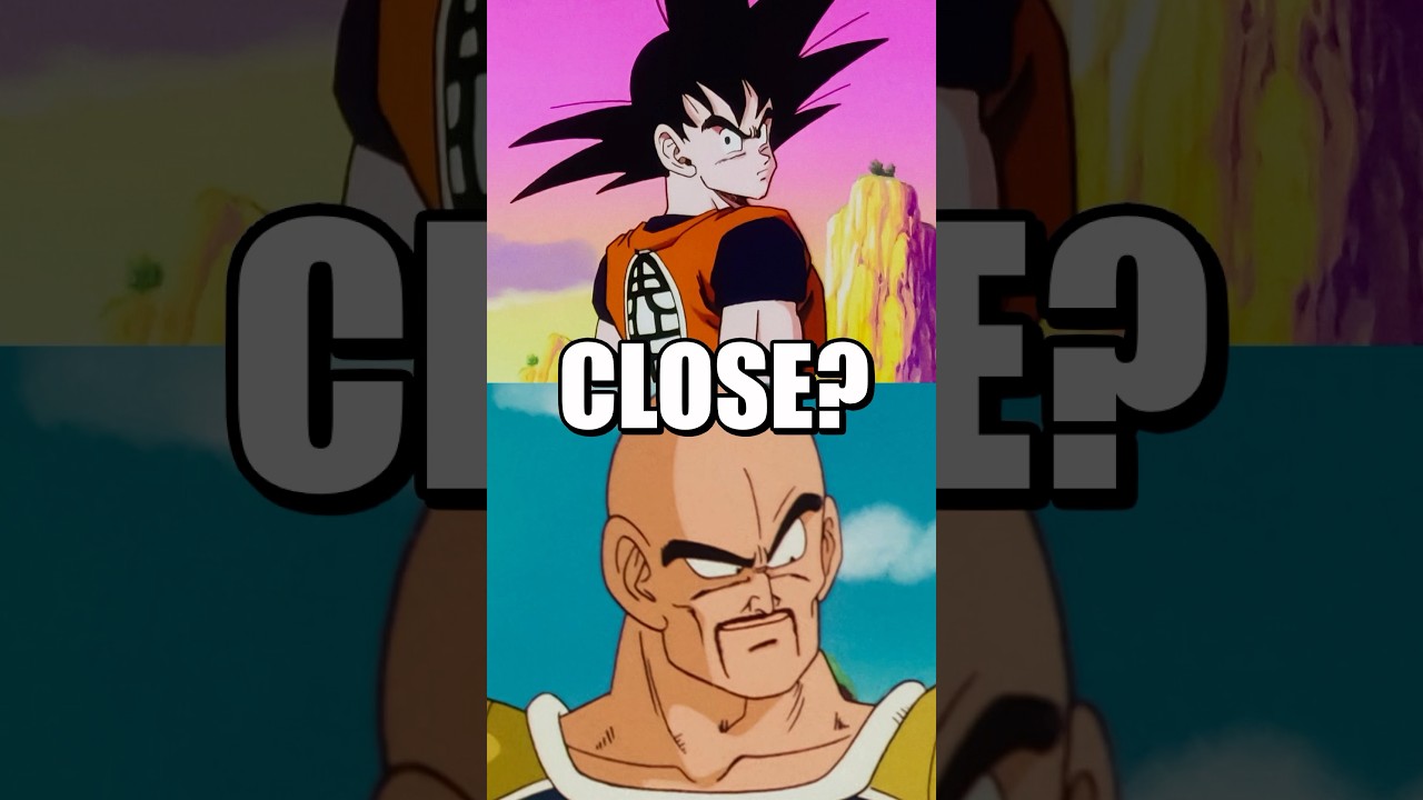 "Goku VS Nappa Was Closer Than You Think"