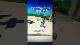 Realm Code is in the discord: R5ZQszAtXw  #shorts #gaming #bedrockrealm #minecraft #realms #smp