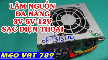 Fabrication versatile source from the computer power supply