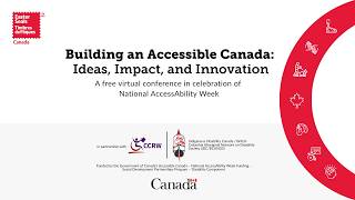 Building an Accessible Canada | Bâtir un Canada accessible