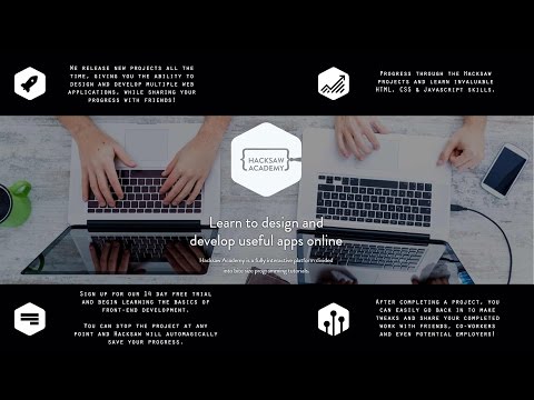 The Hacksaw Academy Learning Platform for Coding