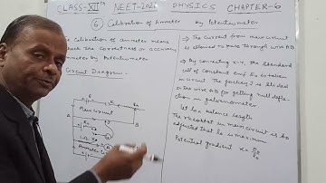 CALIBRATION OF AMMETER BY POTENTIOMETER CLASS- 12th NEET- 2022 CHAPTER- 6