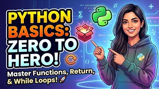 How to Master Python Functions & Loops in 10 Minutes! 🐍