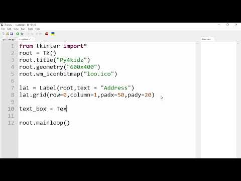 🧠 Py4KidZ — Create Text() Widget in tkinter Easy way | Python GUI Project