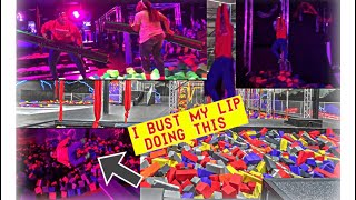 INSANE DEFY TRAMPOLINE PARK | LIT VLOG🤟🏾