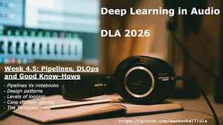 Deep Learning for Audio (2026): 4.5 (RU)