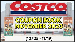 🚨 NOVEMBER Costco Coupon Book Grocery Preview! Deals Valid (10/25-11/19)