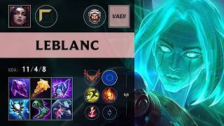 (3BL VAEII) LeBlanc Top vs Aatrox - EUW Grandmaster Patch 26.14