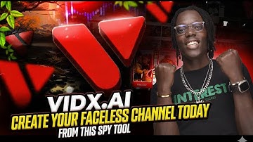 Vidx.ai – The Future of AI Video Creation! | Smarter, Faster & Easier Faceless  Content Making 🚀