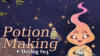 Adding Potion Making to our Cozy Game || GOLEMBERT Devlog #03 screenshot 5