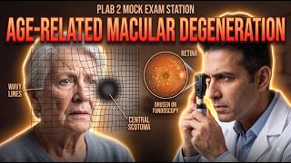 Age Related Macular Degeneration :: Eye Symp Ddx :: PLAB 2 (UKMLA-CPSA) #plab2  #ukmla