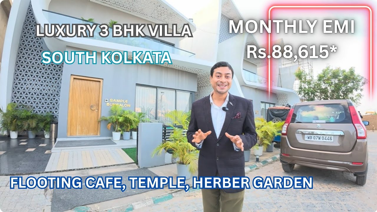  Lifestyle Living 3Bhk Independent Villas In Kolkata With Swimming Pool 📞8100293325 