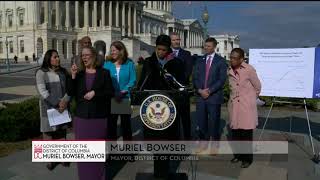 Mayor Bowser & National Partners Host Press Conference on Federal Tax Reform, 11/13/17