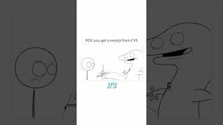 POV: you get a receipt from CVS