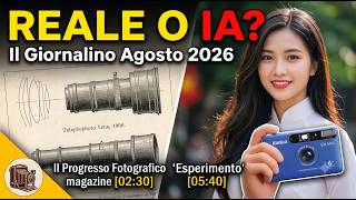 Il Giornalino del Fotografo Venuto dal passato Agosto 2026 per pochi appassionati di fotografia