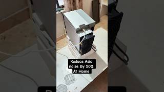Reduce Asic Miner Noise At Home