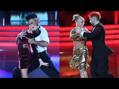 Tuli Acosta y Noelia Marzol al ritmo del tango en la final del Bailando 2023