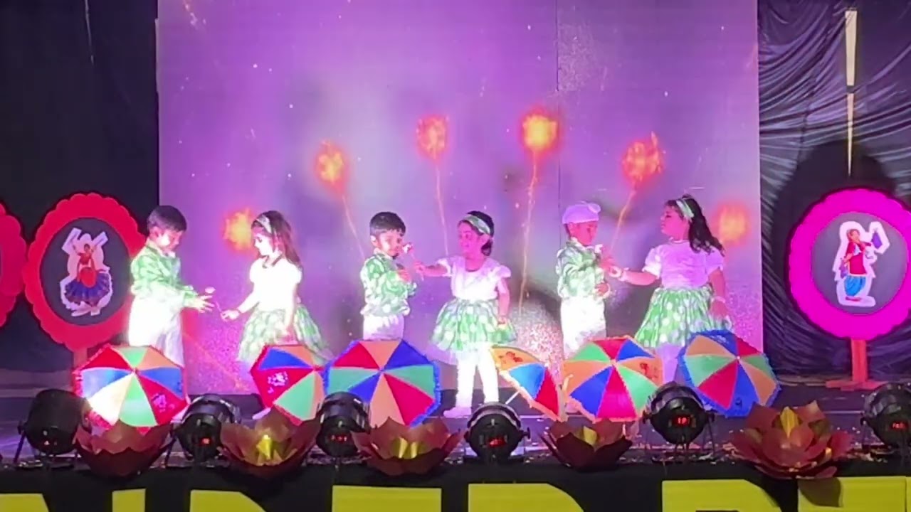 UMBRELLA DANCE | ANNUAL DAY 2025-26 | KINDER BELLS PRESCHOOL