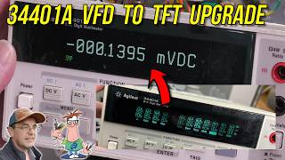 No.181 - Agilent 34401A Multimeter TFT Conversion