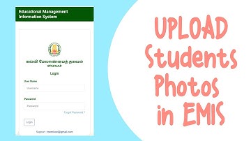 RESIZE STUDENTS PHOTOS | UPLOAD  | IN EMIS WEBSITE | LEARN WITH DD