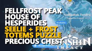 Fellfrost Peak House of Hesperides Seelie + Frost Totems Puzzle Precious Chest Genshin Impact