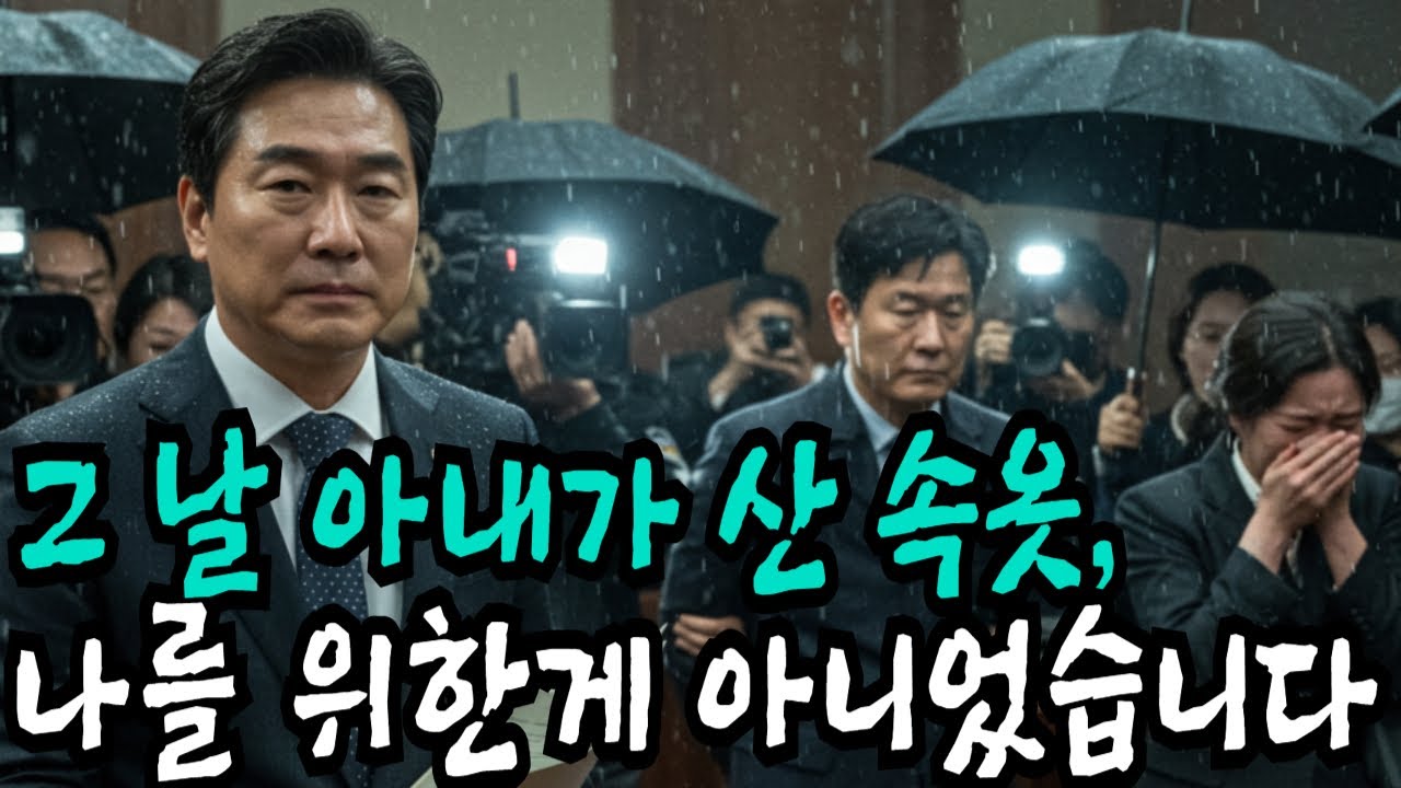 Outline Video 그 날 아내가 산 속옷, 나를 위한게 아니었습니다