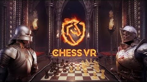 Trying out medieval Chess VR on Quest 2 (VR game)