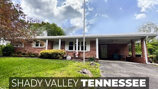 One Level Brick Ranch Home on half an acre For Sale | Shady Valley Tennessee