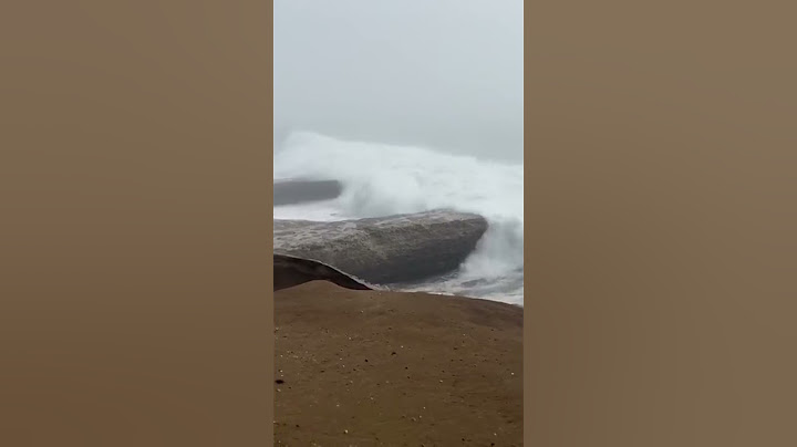 High Surf Advisory in effect in Santa Cruz County, California
