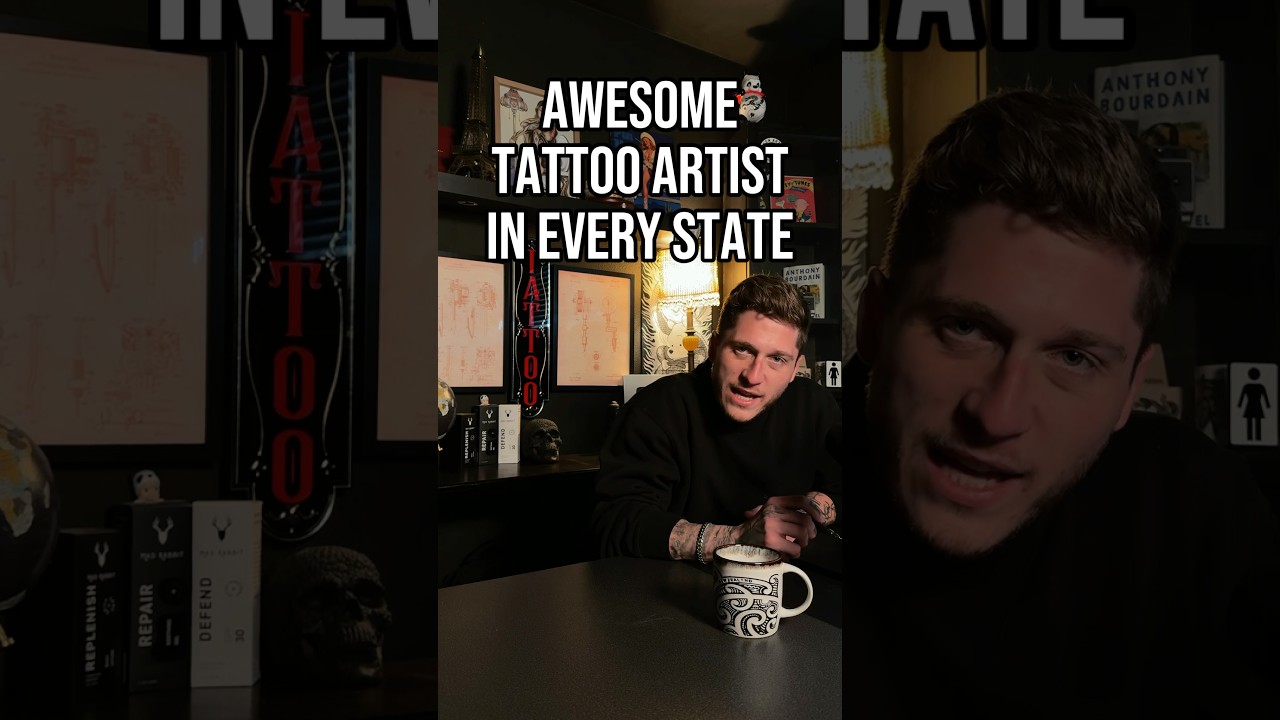 Awesome Tattoo Artist in Every State🇺🇸 