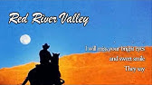 storhedsvanvid sund fornuft For tidlig Red River Valley, Karaoke video with lyrics, Instrumental Version - YouTube