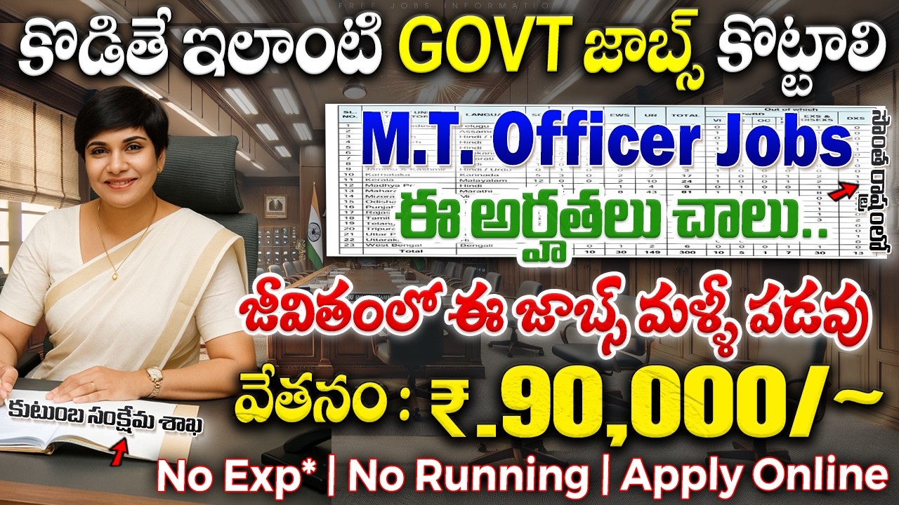 🚨 ఈ నోటిఫికేషన్ మిస్ చేయకండి | జీతం 90000 | Latest Govt Jobs | hll lifecare limited recruitment 2026