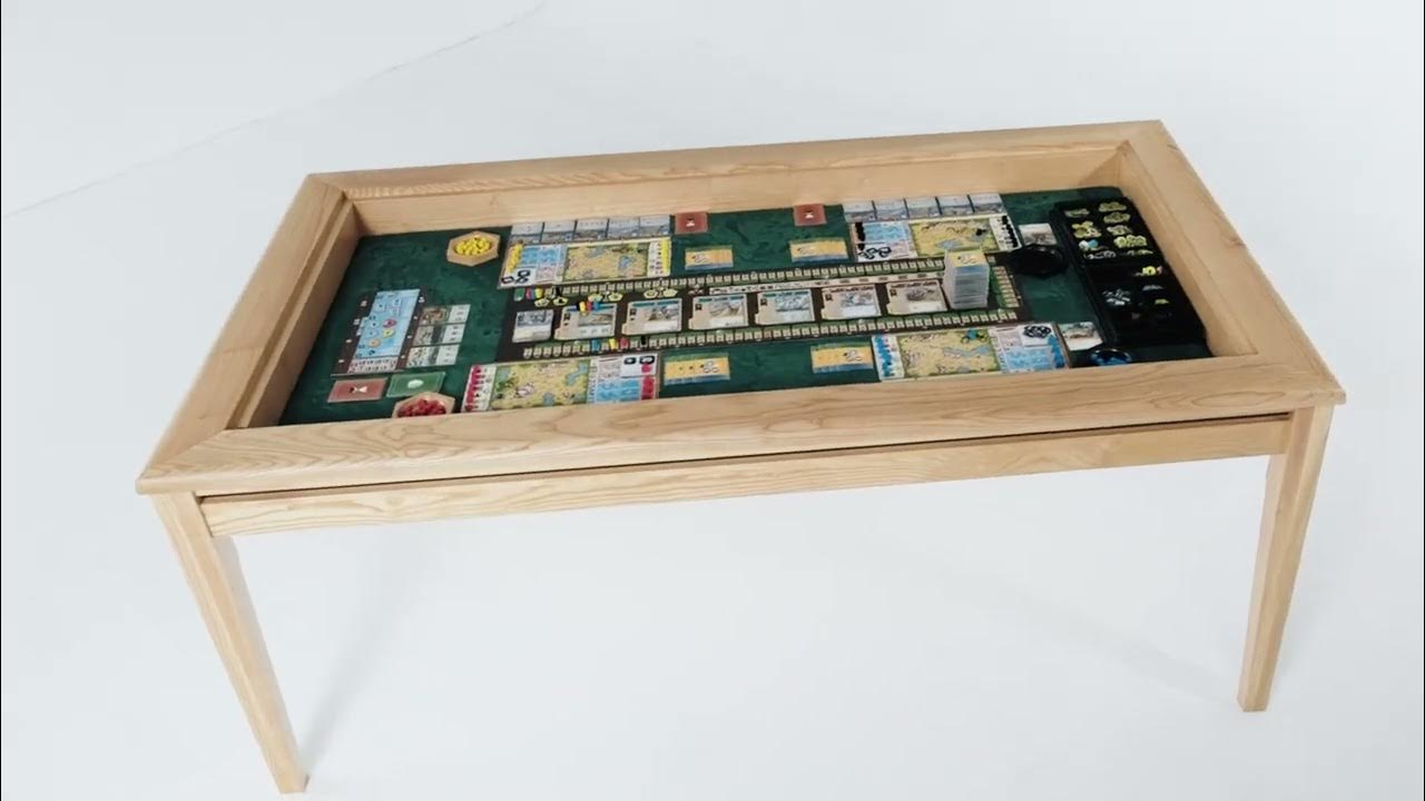 Dragons & Geeks The Monarch Game Table Kickstarter YouTube