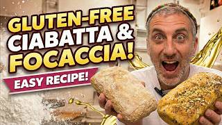 How to make Gluten Free Ciabatta and Focaccia at Home!
