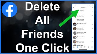 How To Delete All Facebook Friends In One Click