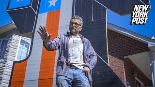 Angry American Patriot Builds Yuge 'T' Statue to Salute Donald Trump | New York Post