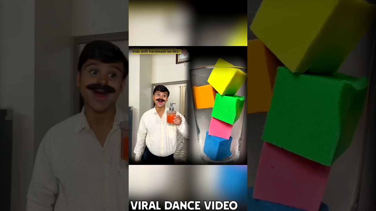 Bache aur handwash 