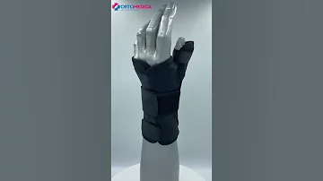 Бандаж на запястье Aurafix 3608 с отведением большого пальца