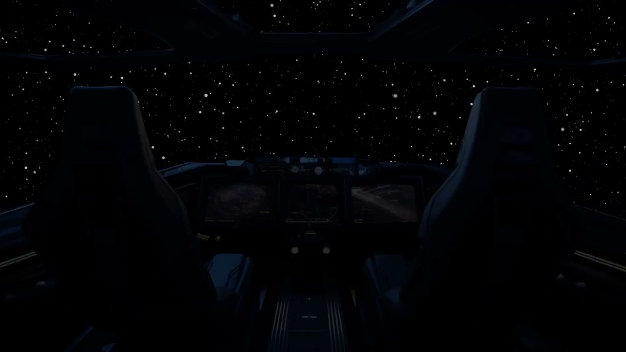 Spaceship Sleeping Quarters 🌌 Smoothed Brown Noise for Stress Relief & Restful Sleep