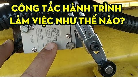 Cấu tạo và nguyên lí hoạt động của công tắc hành trình omron