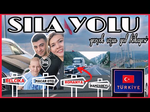 SILA YOLU YENI 🚘 Romanya Uzeri Turkiye Izin  Mercedes Amg Araba ile Belçika -Macar oteli-Bulgaristan