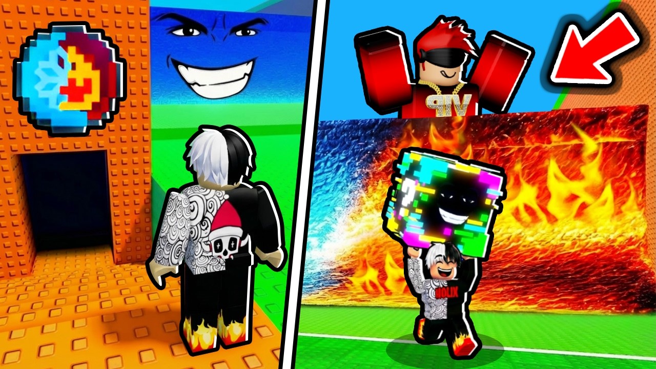 NOWE UKRYTE MIEJSCE I FIRE AND ICE UPDATE w TSUNAMI BRAINROTÓW (ROBLOX)