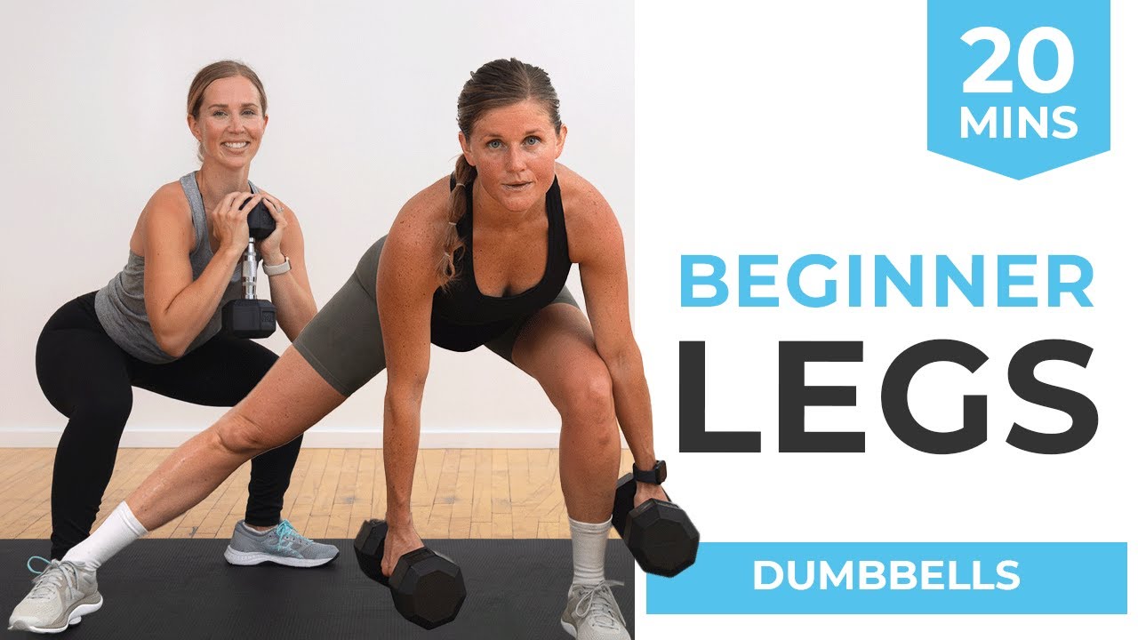 25 Best Leg Exercises for At-Home Workouts - Leg Exercises With Dumbbells